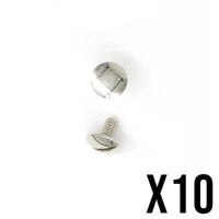 Chicago Screw Set 3/8&quot; PACK of 10
