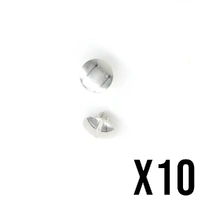 Chicago Screw Set 1/4&quot; PACK of 10