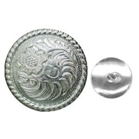 Round Concho Nickle 1 1/2&quot;