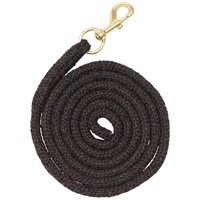 Braided Lead Rope, Black