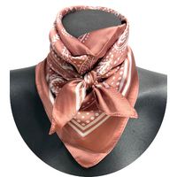 Jolene Satin Wild Rag, Blush