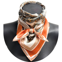 Annie Satin Wild Rag, Amber