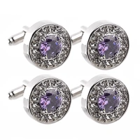 Crystal Saddle Blanket Number Holders, Purple