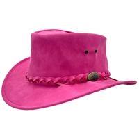 Kids Jackaroo Hat, Fuchsia