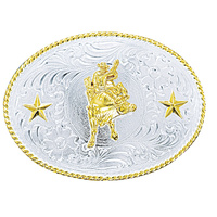 Bull Rider Star Buckle