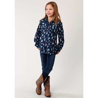 Girls Five Star Cactus Print Shirt