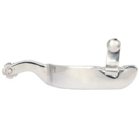 Stainless Steel Spur with 1" Band and 5 Point Rowel