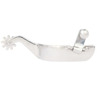 Stainless Steel Spur with 1 1/4&quot; Band and 10 Point Rowel