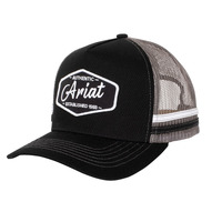Est Patch Trucker Cap, Black / Grey