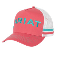 Patriot Trucker Cap, Raspberry