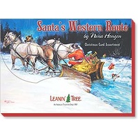 Christmas Cards (20 Pack) Santa&#39;s Western Route
