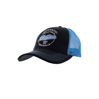 Overlay Trucker Cap, Black
