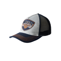 Emblem Trucker Cap, Grey Marle