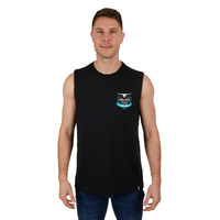 Mens Nestor Tank, Black