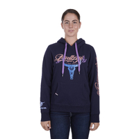 Womens Argyle Pullover Hoodie