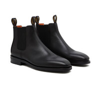 Horseman Dress Boots, Black