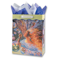 Gift Bag Large - Bubble Flower