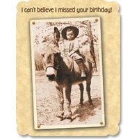 Belated Birthday Card (Pack of 6)