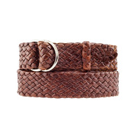 Kangaroo Plaited Belt - Queenslander, Tan 