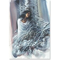 Christmas Cards (10 Pack) Native American Woman