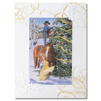 Christmas Cards (12 Pack) Tree Decorating