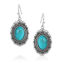 Into The Blue Turquoise Earrings