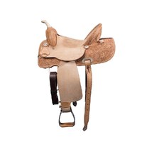 *SPECIAL ORDER* Barrel Race Saddle w/Opti Flex Tree - Floral Tool