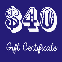 Gift Certificate - $40