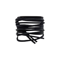 150cm Leather Laces, Black & Brown