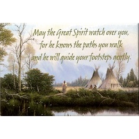 Magnet - May the Great Spirit watch over you...