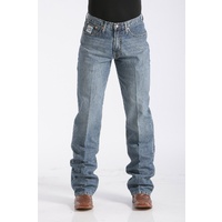 Mens Relaxed Fit White Label Jeans