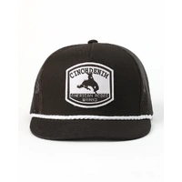 Cinch Denim Trucker Cap, Brown