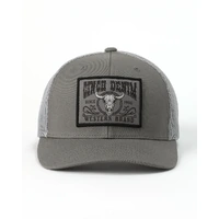 Cinch Denim Trucker Cap, Grey