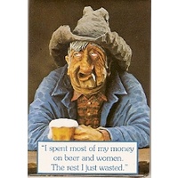 Magnet - ...beer and women...