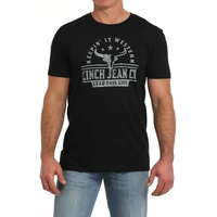 Mens Keepin It Western Tee, Black