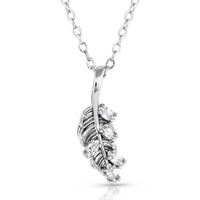 Bridgerton Feather Necklace