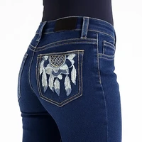 Esk High Rise Boot Cut Jeans