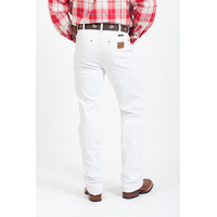 Mens Stretch Jeans, White