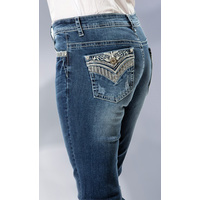 "Aurora" Bling Jeans