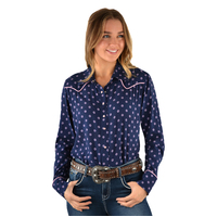 Womens Lorrinda Print Shirt