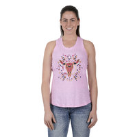 Womens Capri Tank, Pink