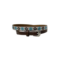 Alex Hat Band, Tan/Blue