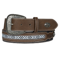 Clayton Belt, Tan/Black
