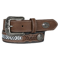 Kids Clayton Belt, Tan/Black