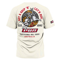 Mens Hell-Yeah Tee, Ivory