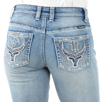 Womens Steer Boot Cut Jeans