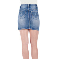 Womens Valeri Denim Skirt