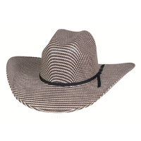 Rio Straw Hat, Charcoal