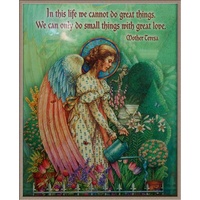 Poster - ...do small things with great love.