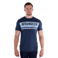 Mens Bolton Tee, Navy Marle